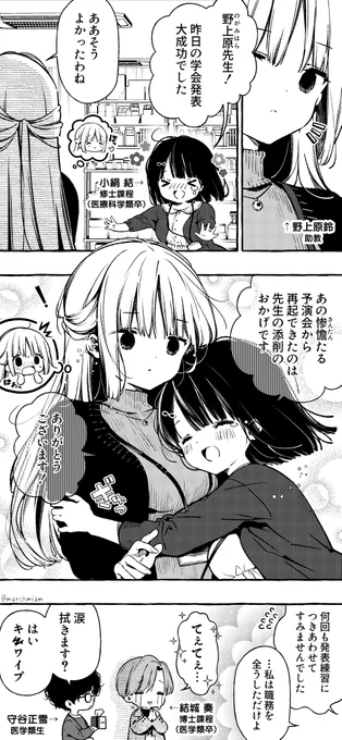 とある研究室の修士ちゃんと助教さん 