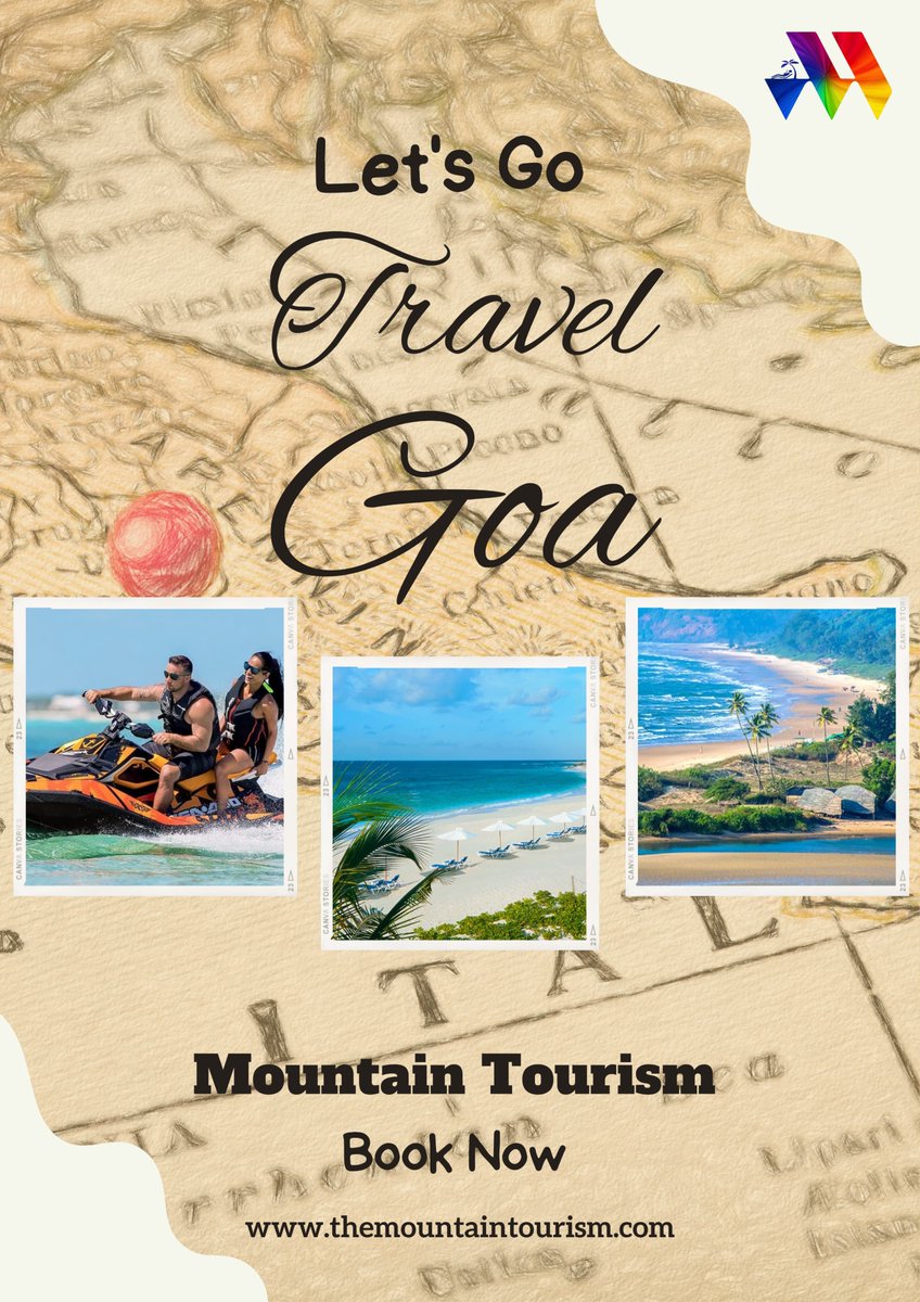 Mountain_Tour's tweet photo. Let's go explore the beautiful beaches of Goa with Mountain Tourism Company! Our experienced staff will take care of all your needs, from comfortable accommodations to exciting sightseeing and activities. https://t.co/e9WLGAOb9X