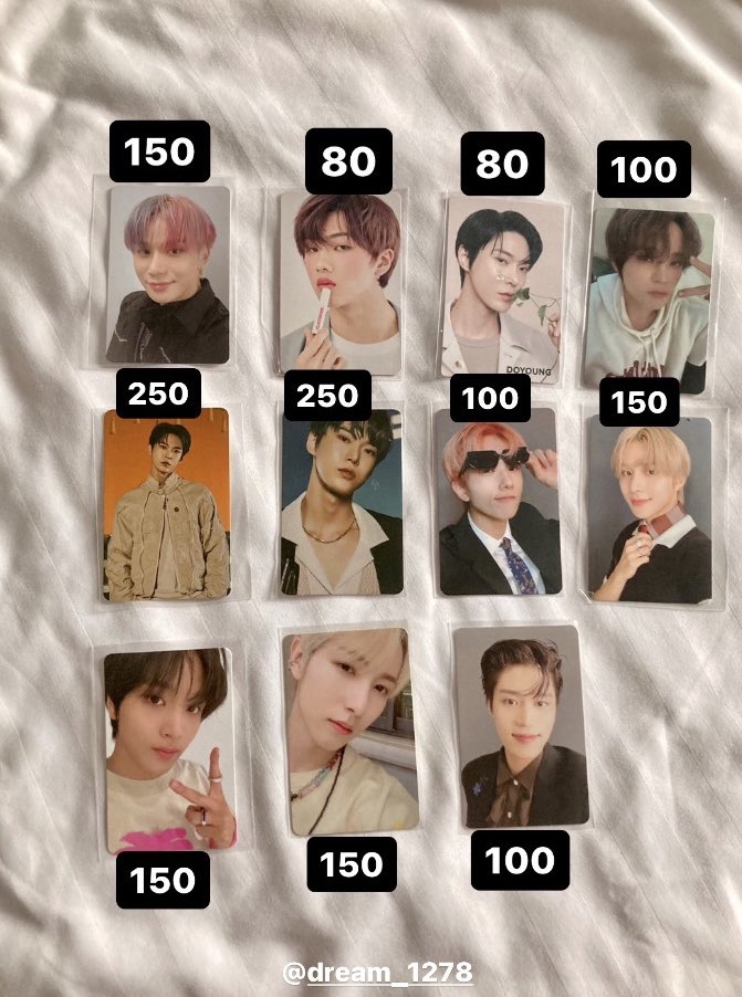 dream_1278's tweet photo. ꒰ การ์ด พร้อมส่ง ꒱ 

การ์ด โดยอง จองอู เฉินเล่อ จีซอง เหรินจวิ้น แทอิล แฮชาน

🛒ราคาตามภาพ รวมส่ง 

สนใจทัก dm ได้เลยนะคะ 🎀
ปล. ขอรูปเพิ่มเติมได��

#ตลาดนัดnct #ตลาดนัดnct127 #ตลาดนัดnctdream https://t.co/SZJkfglwzE