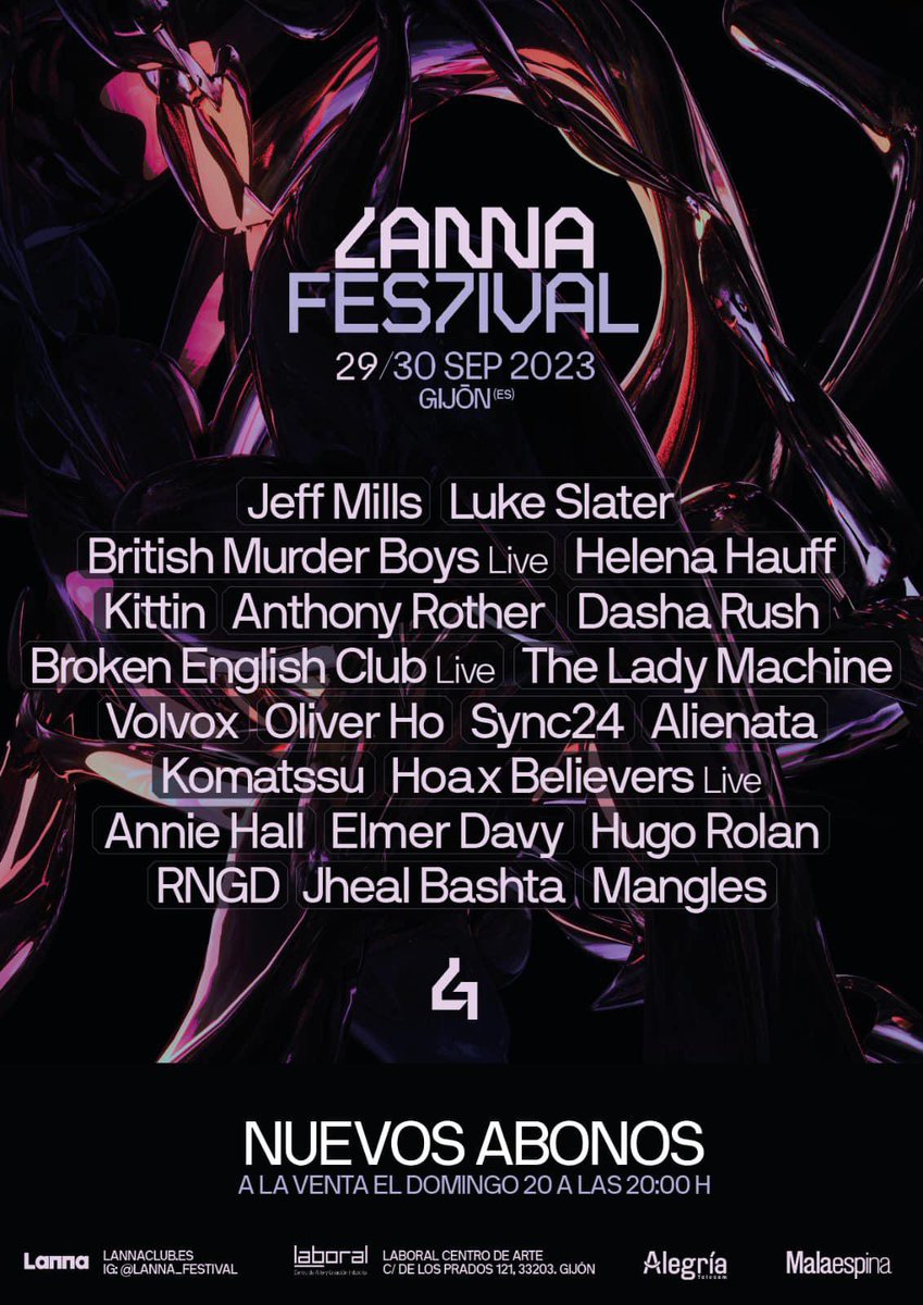 Off to Lanna Festival 🇪🇸 today . Looking forward 🔊🚀