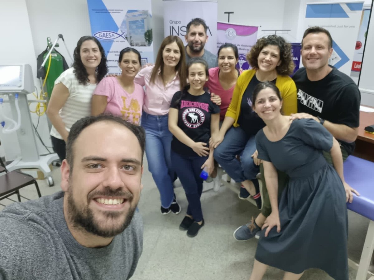 ¡Pasó la primera jornada #Cusufire-i de <a href="/kinerespihiba/">Kinesiologia Hospital Italiano</a> y @IUHIBA en 🇵🇾!