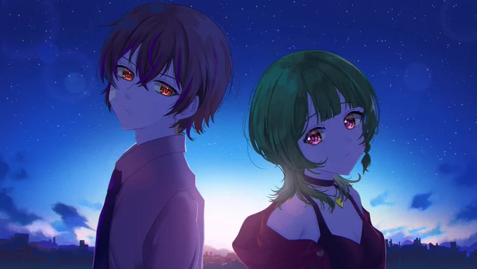 イラスト担当させて頂きました素敵な歌声を堪能してください