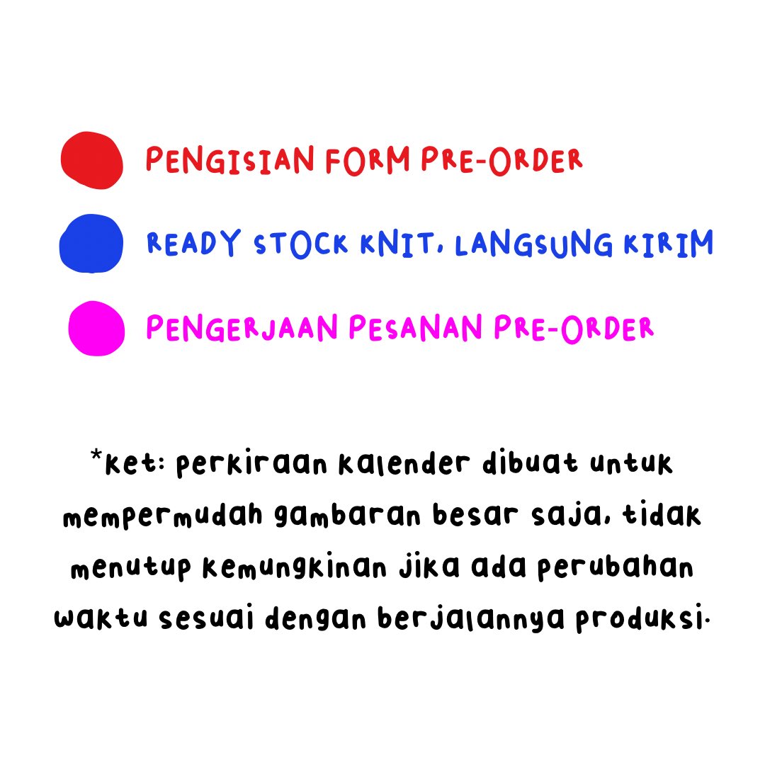 haloooo, buat yg kemarin ikut PO knit satosugu. bsk per 1 okt, link pelunasan udah bisa diakses yaaa⭐️

ket: barang belum jadi, masih dibordir. tapii kalo mau pelunasan duluan/tgl event 10.10 bisa bangett. krn akses pelunasan hnya bulan oktober saja, lebih dr itu akan hangus🥀