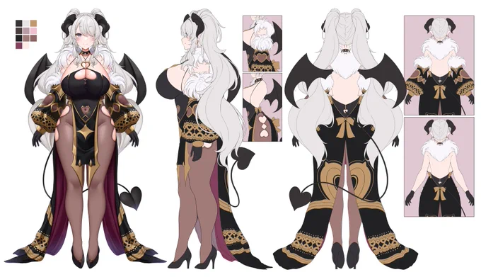 【Vtuber魂募集】悪魔っ子モチーフの女の子Vtuberモデルを販売します。この子で活動してくださる方を募集しております!募集概要を一読し、下記フォームからご応募くださいませ。ご応募お待ちしております!※応募多数の際は早期に締め切る場合があります。… 