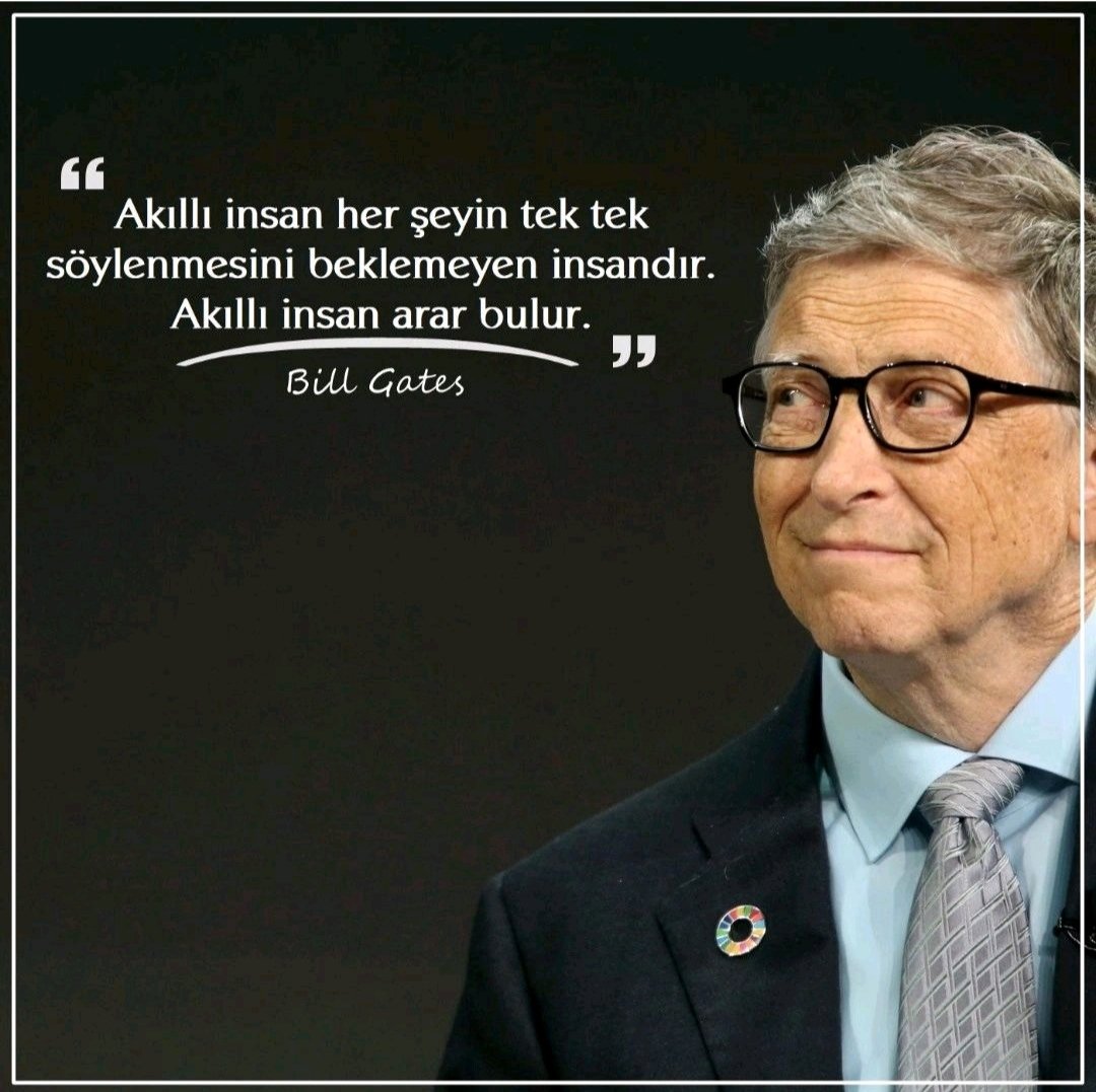 Bakın, Bill Gates de 
Akletmez misiniz? diyor! 😂
Daha ne desin? 
Aklet ve doğruyu bul diyor! 
'HES Kodu' 
#mRNA 
#HESKodu 
Umarım bu sefer herkes akleder ve test, hes kodu, sıvı gibi illegal uygulamalara itibar etmez!!!
Ya akledip özgür bir birey olacaksın ya da köle olacaksın!