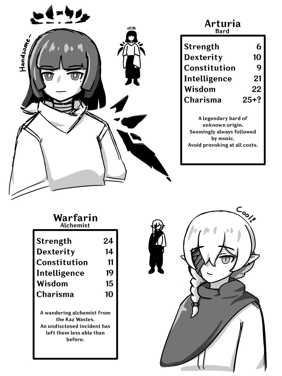 gribberoni's tweet photo. Bard ♠️ & Alchemist ❤️
#arkquest
#Arknights #アークナイツ #明日方舟 https://t.co/KwYXVdJcO1