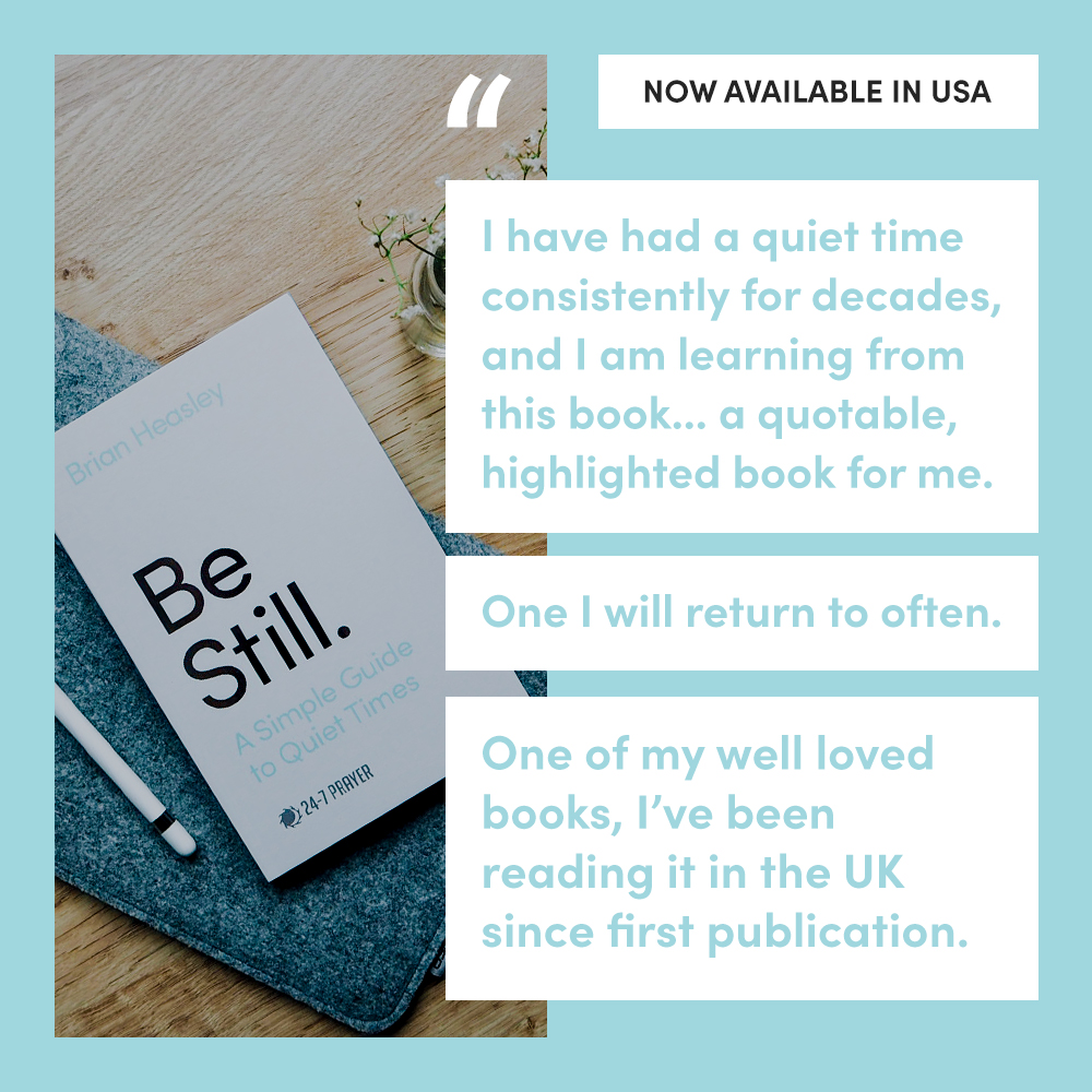 247prayer's tweet image. We've LOVED hearing your responses so far to 'Be Still: A Simple Guide to Quiet Times' by Brian Heasley. If you've read the book, share a comment about your experience below.

🔗 Grab a copy here: ow.ly/iBxB50PRgvp

#BeStill #PrayerGuide #DeepenYourFaith