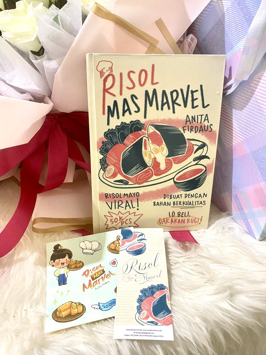 Soft cover dan hard cover book versionnya risol mas marvel gemes bgt😭😭❤️ 

Kalian bisa ikut Pre-order nya tanggal 3 Oktober 2023 ya🤩❤️