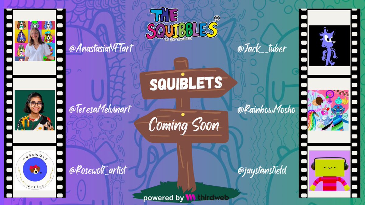 jaystansfield's tweet photo. ๐ Join us on a journey through art, creativity, and innovation.
The Squiblets project is a testament to the power of collaboration and inspirational young talent ๐ย
ย #SquibletsProject #YoungArtists #Collaboration #TheSquibbles https://t.co/Ct2mQOd5LZ