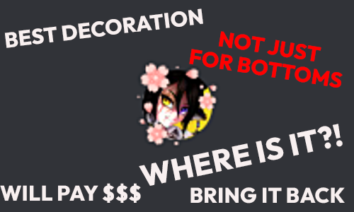 stafare's tweet photo. I was ready to drop some pennies when I saw avatar decorations were coming but.... @discord ... Where's my cherry blossoms decoration gone?! 😭#justiceforcherryblossoms https://t.co/VIVeoG6o59