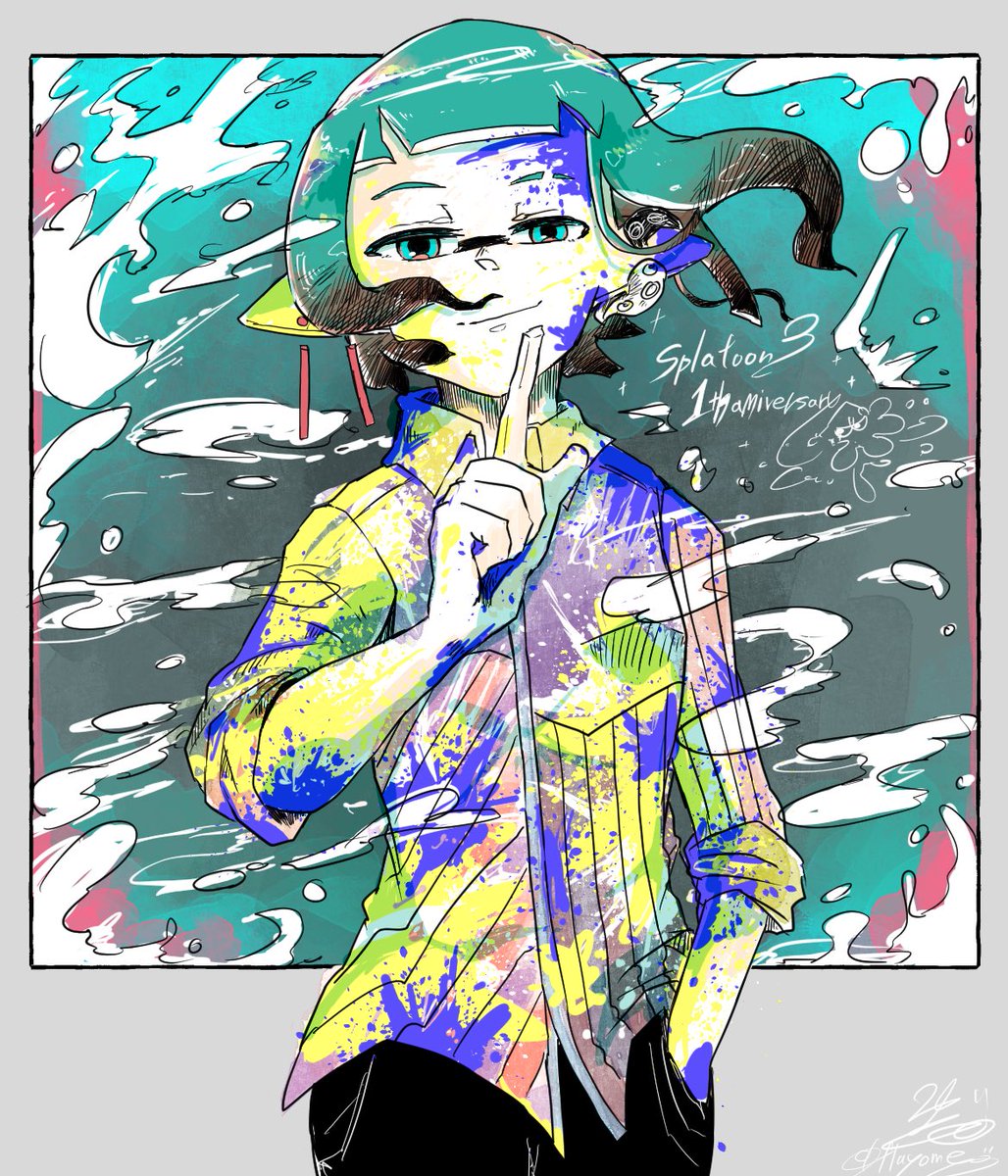 #今月描いた絵を晒そう 
ちゃんとセキレスタ描いてたわ 
