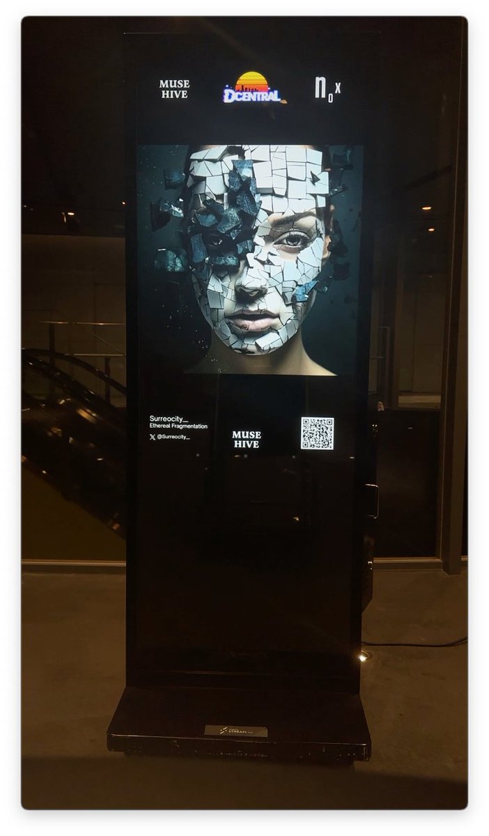 We won a Spot at Shibuya Stream Hall during @DcentralCon Tokyo 2023. <a href="/joynxyz/">Joyn</a>

Curated by <a href="/TOKYOLUV/">TOKYOLUV</a> and <a href="/sunnyday_photo/">Muto</a>

Official Side Event by <a href="/NoxGallery/">NOXGALLERY</a>

#NFTs #NFTCommunity #NFT #collector #artist #SupportIsEverything #Dreamcatcher #CronosChain #MPLaunchpad