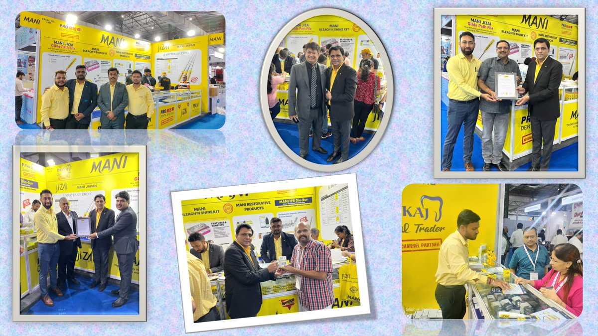 ManiMedicalInd's tweet photo. #MumbaiExpodent2023
Thank You #Mumbai 😃
Thank You #Doctors🙏
DAY 1⃣
#AmazingCrowd
#Dental #dentist #dentistry #mani #Jizai #dentalcare https://t.co/oQdUkv6zZa