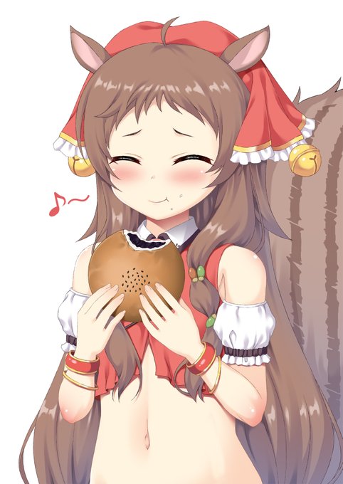 【Skeb】あんぱんを食べるリン 