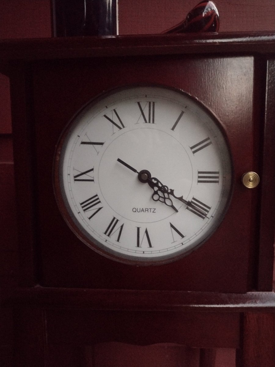 The broken clock that's right about 47 times a day: