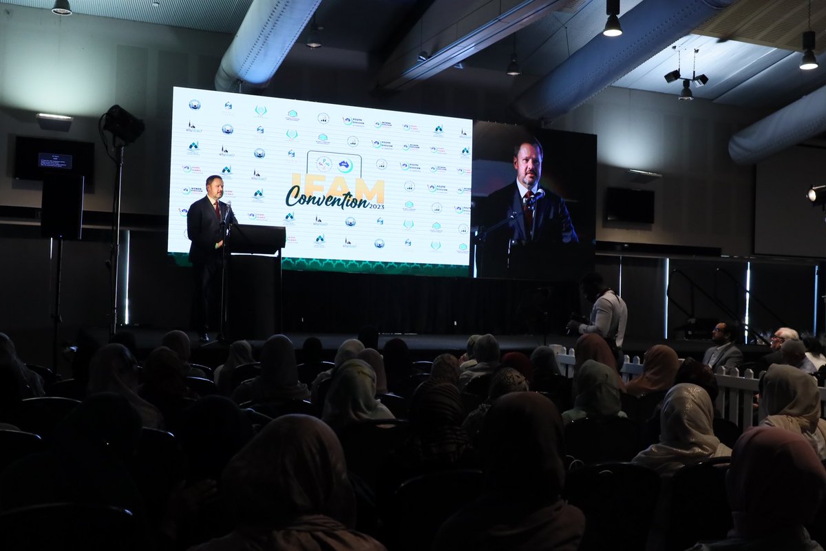 IfamAustralia's tweet photo. 𝐀𝐜𝐭𝐢𝐨𝐧 𝐏𝐚𝐜𝐤𝐞𝐝
A massive thank you to the Australian community, the turn Out was Amazing!!!
Insha Allah, see you tomorrow morning ❤️
#ifamaustralia #ifamcon2023 #ifamconvention2023 https://t.co/40jvHsM3tp
