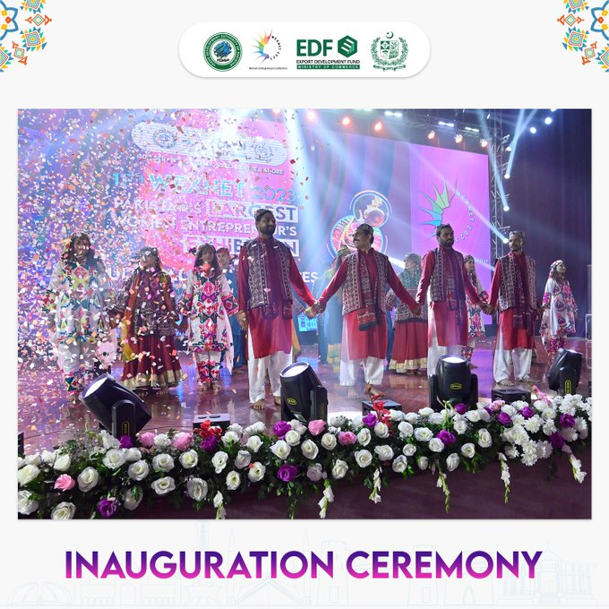 AbdullahQamarr's tweet photo. Capturing the essence of the #WEXNET2023 launch event! On 30th September, Lahore Expo came alive with the spirit of entrepreneurship. Attendees were treated to a visual feast, witnessing the unveiling of a platform that celebrates and supports women entrepreneurs across Pakistan. https://t.co/e4ojTRoak1