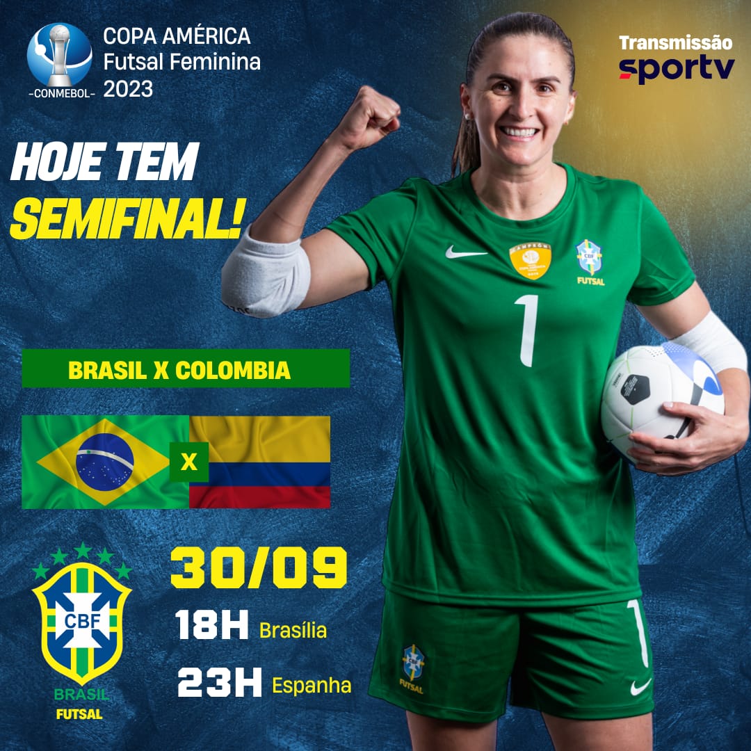 DIA DE SEMIFINAL 💪🤩

Copa América de Futsal Feminino
Estamos preparadas! 🧠🏃‍♀️

Vem Brasil, vem com a gente!🤜🤛

⚠️📽️ YOUTUBE:  DJGroup Sports

#BrasilFutsal #CopaAmerica23 #VibraoContinente