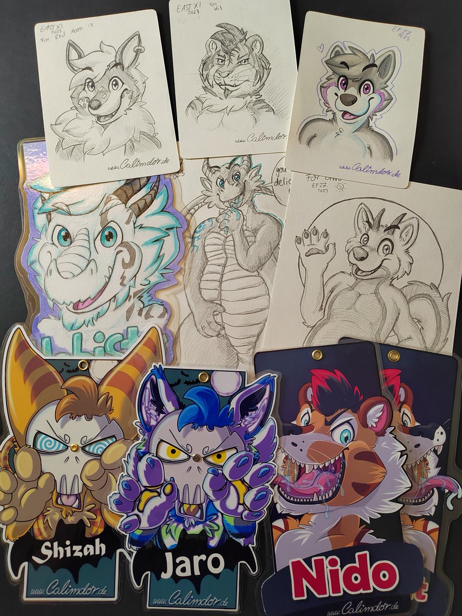 Calimdorart's tweet photo. Simply awesome, I love every single piece 🥰❤️. You can not believe how much fun it was to work on it and the more I'm looking forward to the next orders soon ^w^. Feel you love squeezed 😊. https://t.co/pToVwwKjoa