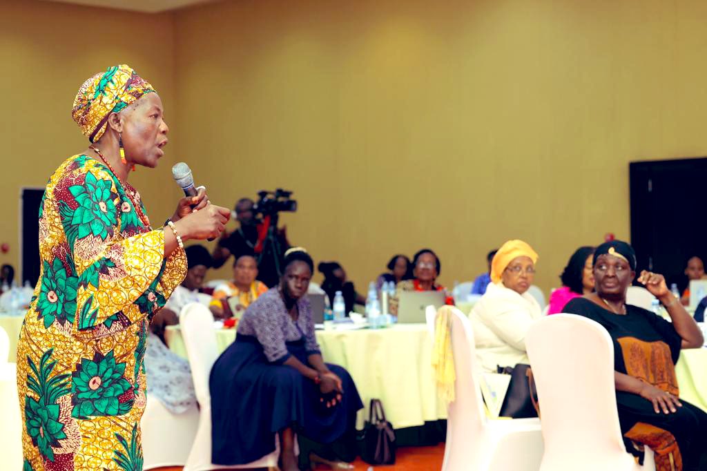 AUC_PAPS's tweet photo. 1/3) The FemWise-Africa Network launched its first national chapter in #Uganda, in a ceremony presided by the 1st Deputy Prime Minister and Minister #EAC Affairs. 

#FemWiseUganda
#FemWiseNationalChapters
#Africanwomenmediators https://t.co/n3CZkDYCv1