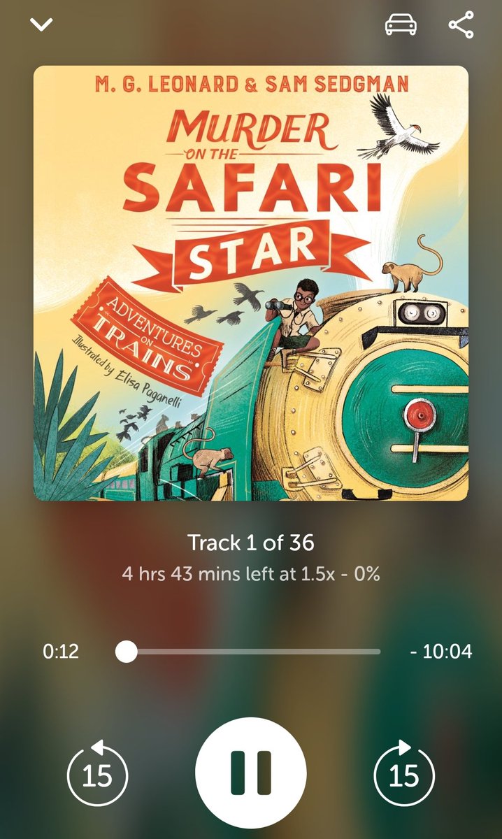 Let's go! Lots to do, motivation and joy brought by this audiobook <a href="/MGLnrd/">M. G. Leonard</a> <a href="/samuelsedgman/">Sam Sedgman</a> Love these audiobooks narrated by <a href="/jotdavies/">Jot Davies</a> 😁 Listening on Libro libro.fm/referral?rf_co…