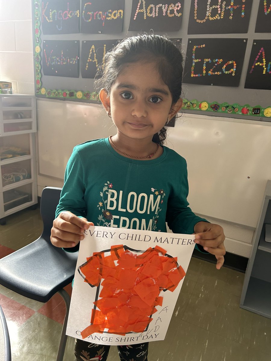 Mrs_Whitesell's tweet photo. Every child matters 🧡 https://t.co/QZ2EV8SVN5