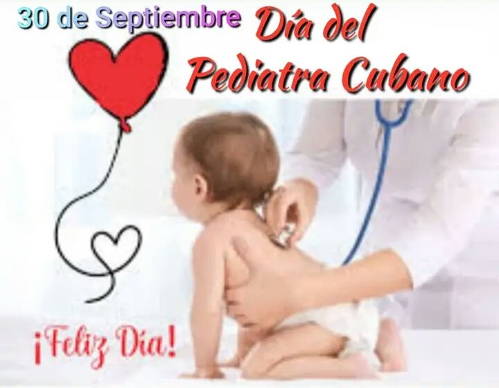 IdalisOnei67's tweet photo. Hoy hacemos extensiva la felicitación y el reconocimiento para todos los pediatras cubanos por su esfuerzo y entrega al cuidado de la salud de la infancia en nuestro país y otras naciones del mundo.
¡Gracias por cuidar el mayor tesoro de nuestra sociedad!
#CubaPorLaSalud https://t.co/vWfySbNYFE