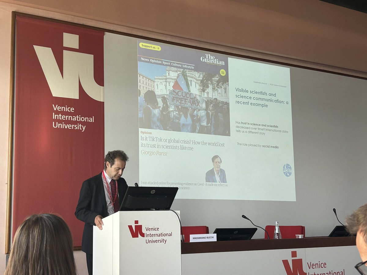 A thought provoking few days #PCSTvenice <a href="/PCSTNetwork/">PCSTNetwork</a> sharing teaching and research <a href="/UWE_SoAS/">School of Applied Sciences</a> <a href="/SciCommsUWE/">Science Communication Unit, UWE Bristol</a> and learning from our wonderful international friends and colleagues! Plus we fell in love with the <a href="/univiu/">Venice International University</a> campus 💙
