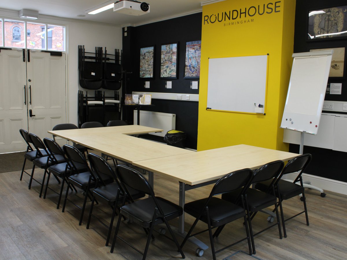 Hire the Roundhouse! 

Looking for a unique event space? We have a space for up to 18 people, or a standing event space for up to 30. You can soak up the heritage of this grade II* listed building, situated in the heart of Birmingham

More details here: roundhousebirmingham.org.uk/hire/