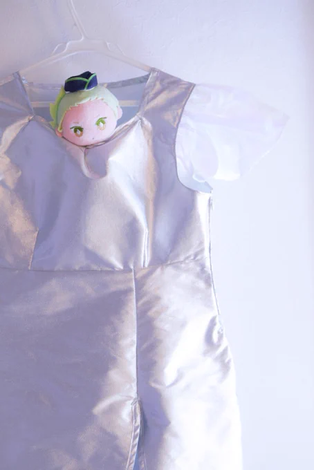 ワンピースを作ってたら1日が終わってしまいそうだよ、セベ丸
