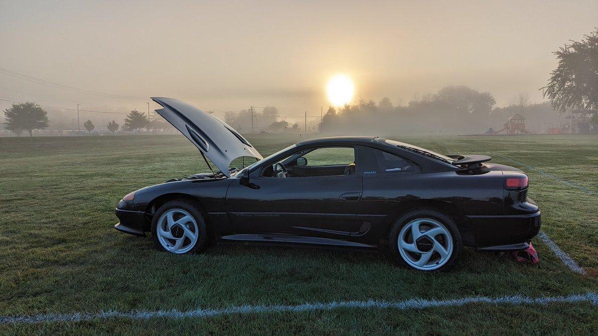 ageeksgarage's tweet photo. First Official entry in a car show for the Stealth. So amazingly happy to have made it to this point. #carshow #hiltonapplefest #hiltonapplefestcarshow #91stealth https://t.co/a9iFAYsXYD