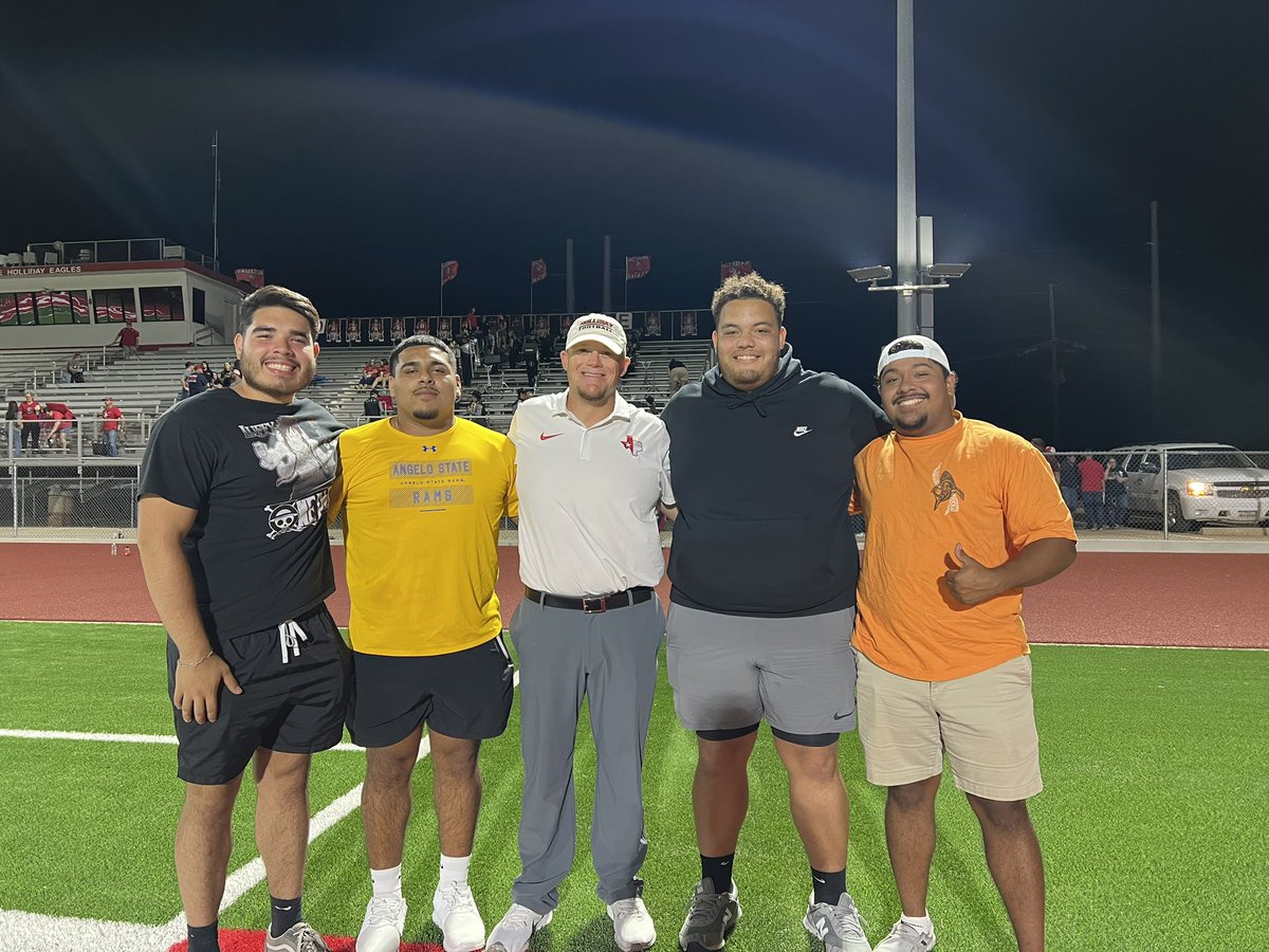 Great to see these guys last night! Nothing better than getting a big W and former players surprising you at the game!