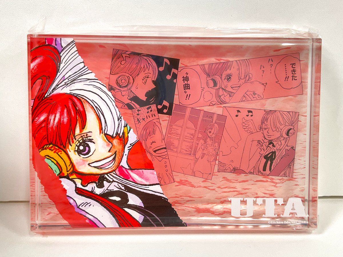ONEPIECE アクリルブロック ウタ ONE PIECE アクリルブロック HEROES ウタ