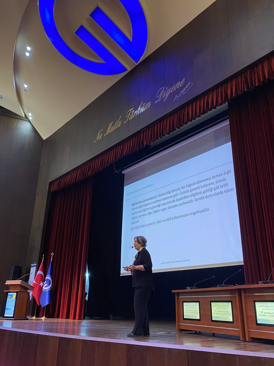 KTÜ'de düzenlenen "9. Uluslararası KTUDELL Dil, Edebiyat ve Çeviri Konferansı"nda Kıymetli Hocalarımızı ağırlamaktan, kendileriyle birlikte bu anları deneyimleyebilmekten büyük onur duyduk; tarihten geleceğe eşsiz bir yolculuğa şahitlik ettik 💫✍️<a href="/tcktu1955/">KTÜ</a> <a href="/diyeGC/">diye Global Communications</a> <a href="/abanukaradag/">Ayşe Banu Karadağ</a>
