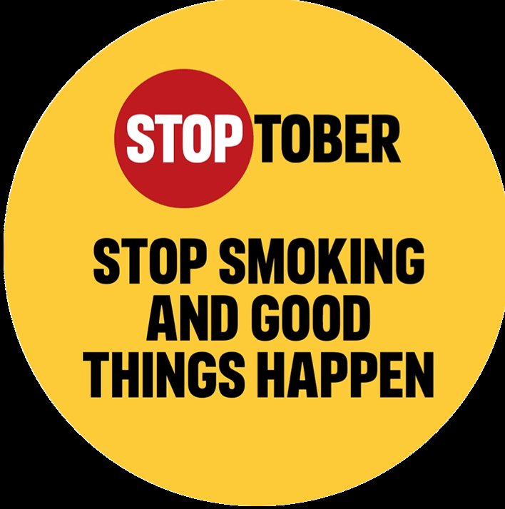 It's #Stoptober tomorrow! Are you joining the thousands of smokers committing to quitting? Stop smoking for 28 days and you're 5 times more likely to give up for good. Good luck to all who are attempting to stop on October 1st. #quitsmokingforgood #recovery