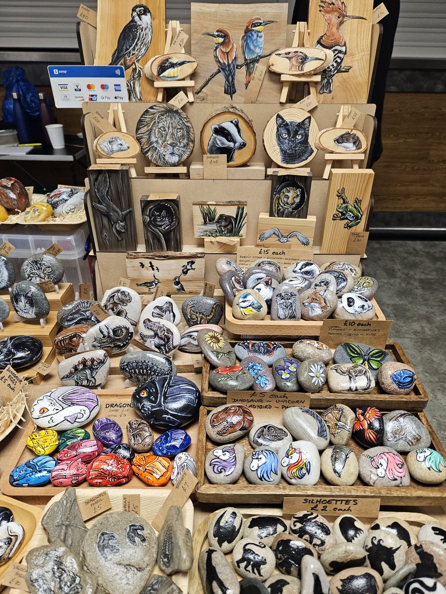 MSuttonArt's tweet photo. At @amentsoc #aesfair at Kempton Park today. 

Always a busy show. Come say hi if you're around.
https://t.co/6HP0HBIKNf https://t.co/Sv4X3O6CRi