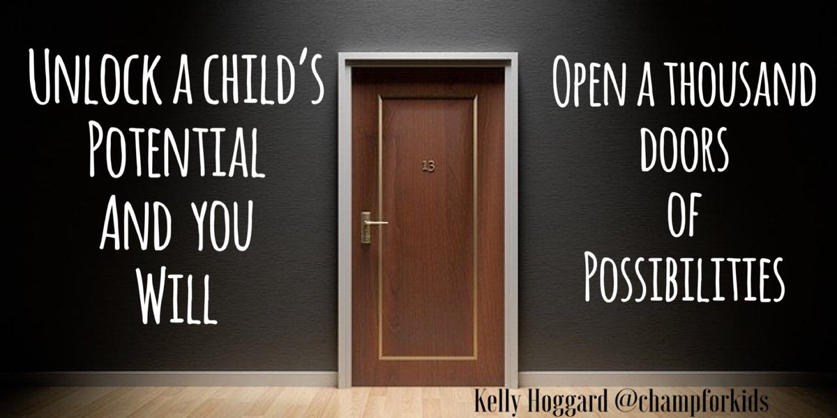 “Seeing beyond” is a super power of so many educators! It’s not always easy to look beyond the surface and create a connection that gets to the true potential of a child! Not always easy, but always worth it! 🥊 #champforkids #kidsdeserveit #betheone