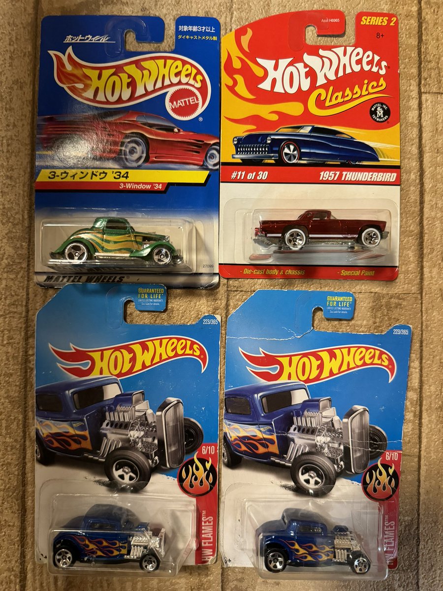 custom_a_team's tweet photo. 出張先の玩具屋さんで、追加購入。
32Fordは仲間にもらいました。
アメ車の旧車、サイコー!!
#hotwheels
#ホットウィール
#サンダーバード
#Thunderbird
#3Window https://t.co/tr1Zei2hvy