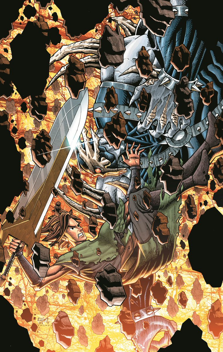 The cover for the preview story of my comic, Ominus!! Lineart by me, colors by the awesome Matt Yackey !! 

I hope you like it, have a great one!! 

#artshare #ArtPortfolio #ArtistOnTwitter #ComicbookArt #rtArtBoost #OMINUS