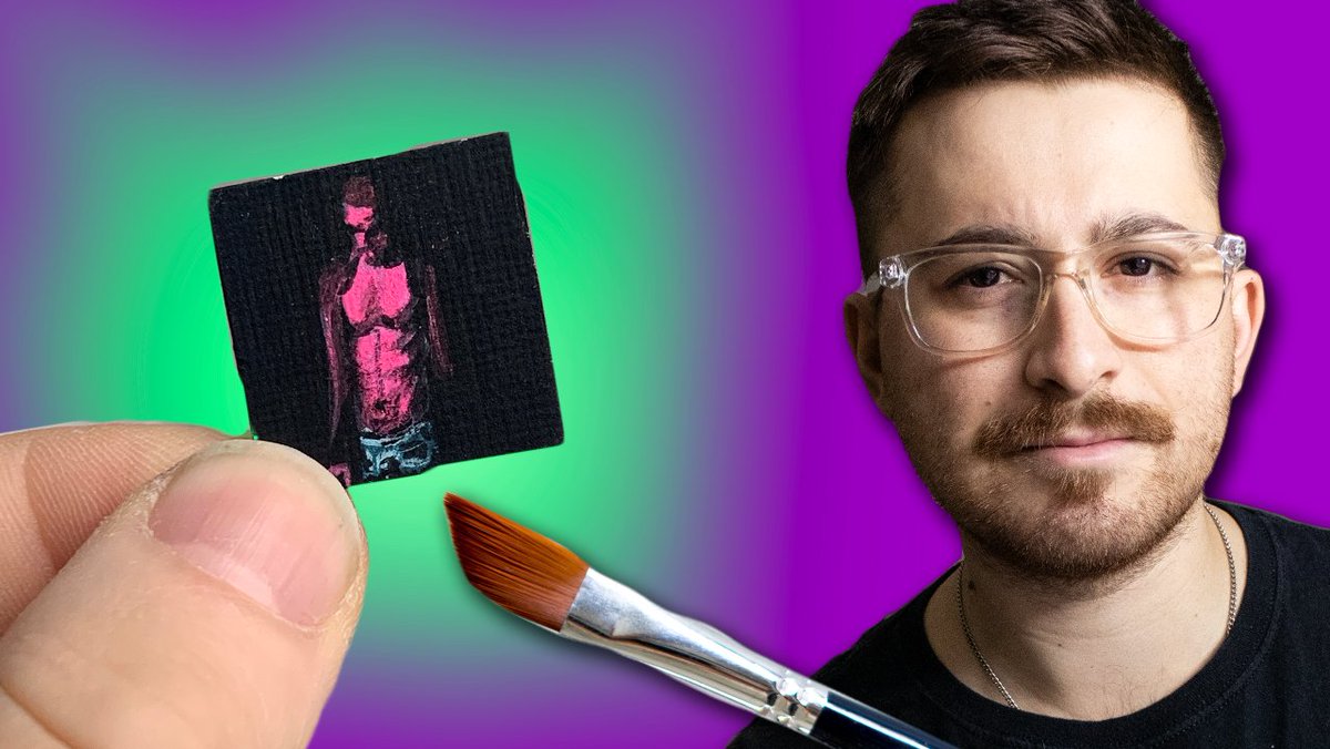 Watch me paint PASSION, PAIN, &amp; DEMON SLAYIN' by KID CUDI <a href="/KiDCuDi/">The Chosen One</a> 

👉👉youtu.be/ilMdIUPEAwM
🖌️🖌️🖌️🖌️🖌️🖼️🎨