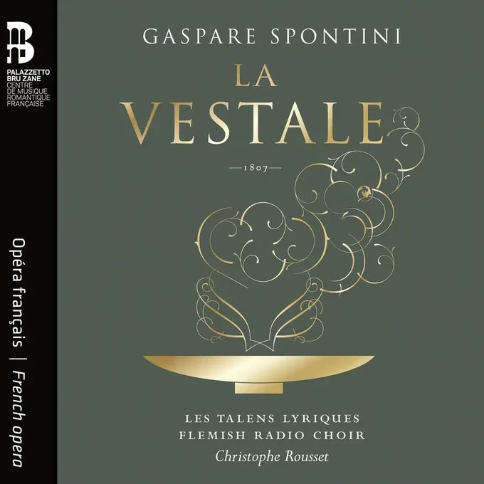 5 May 2023
#CRousset & his @talenslyriques + @BruZane
present:
#Spontini masterpiece
#LaVestale 1807
written to develop #GluckStyle
universally beloved from #Beethoven to #Wagner! #ff
Critically acclaimed: 
@MusicMagazine @operamagazine!
#media #musician
prestomusic.com/classical/prod…