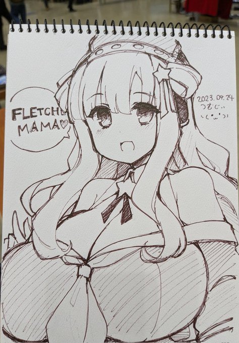 今月はアナログ絵もたくさん描きました。
基本モノクロ仕様ですが時間が余ってたら用にカラーマーカーも揃えて持ってきてるんです😇 