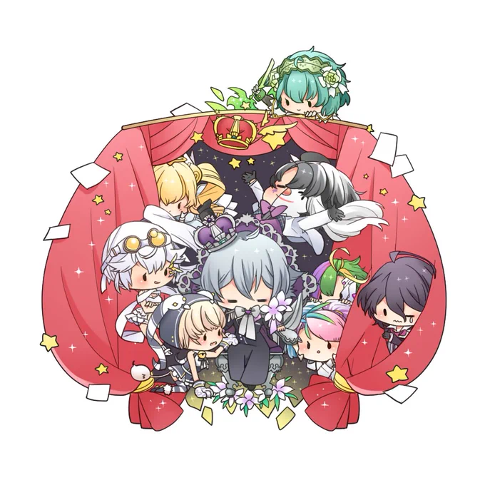 #ディバゲ10周年 グッズたくさんつくりはじめたのはディバゲからだから再掲しちゃう おめでとね