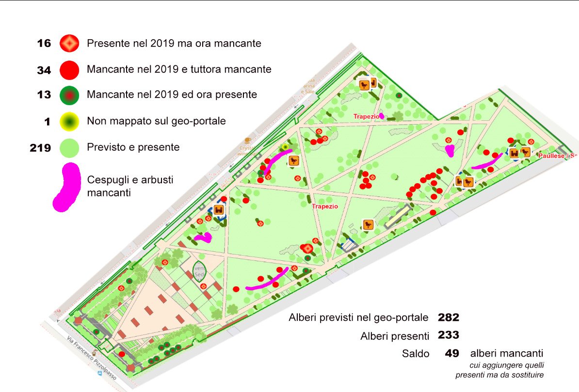 cqmsg's tweet photo. Lo stato di abbandono del parco Trapezio non è ammissibile. Devono essere garantite le attività manutentive minime essenziali all'utilizzo del parco anche se è in corso la transizione per la presa in carico dell'area da parte del comune.
In allegato la nostra richiesta.
#CQMSG https://t.co/DEaCtq2I5r