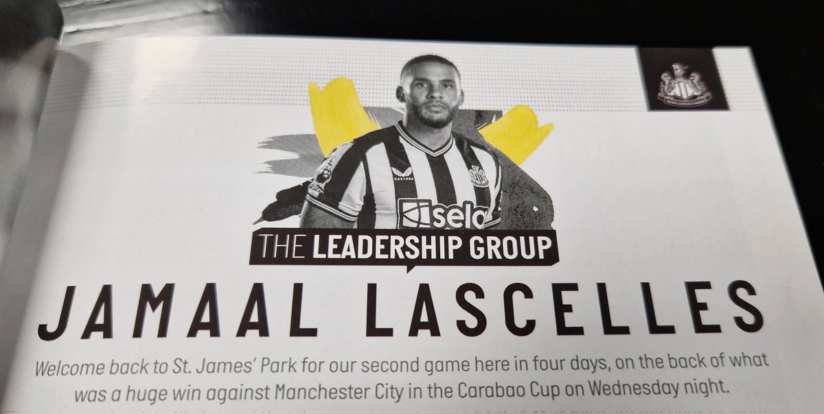 CiaranKelly__'s tweet photo. Jamaal Lascelles writes: "When we make a tackle and the crowd react as they did, it makes you want to run through a brick wall for them. When they give us that support, the stadium is like a cauldron and you're even more determined to give your all." #nufc https://t.co/B6eobQZwCa