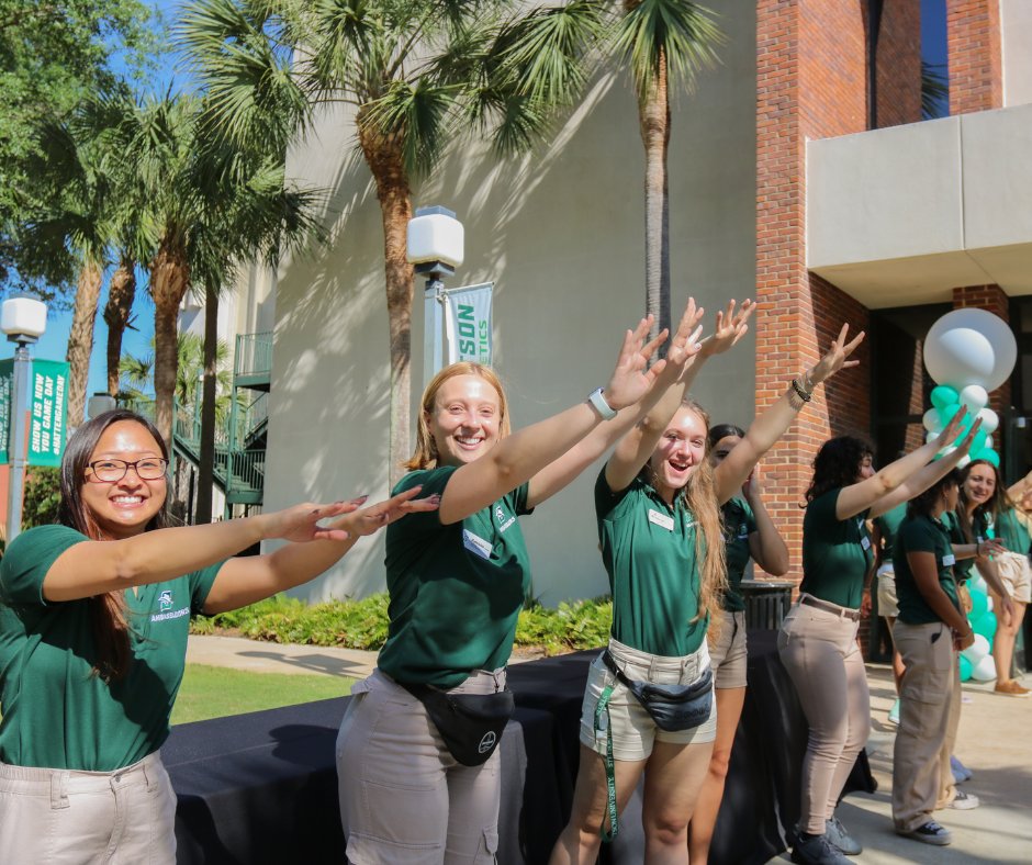 StetsonU's tweet photo. Welcome to Open House! We can't wait to meet our #futurehatters and show off our beautiful campus today! https://t.co/fM0HjvFhgm