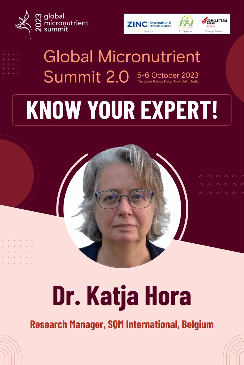 Join us in the Global Micronutrient Summit 2.0, scheduled for 5-6 October 2023 at The Leela Palace Hotel, New Delhi, India
 
Have you registered? If not, Register Now: gms2.in
 
#micronutrient #zinc #boron #balancedplantnutrition #foodsecurity #nutritionsecurity