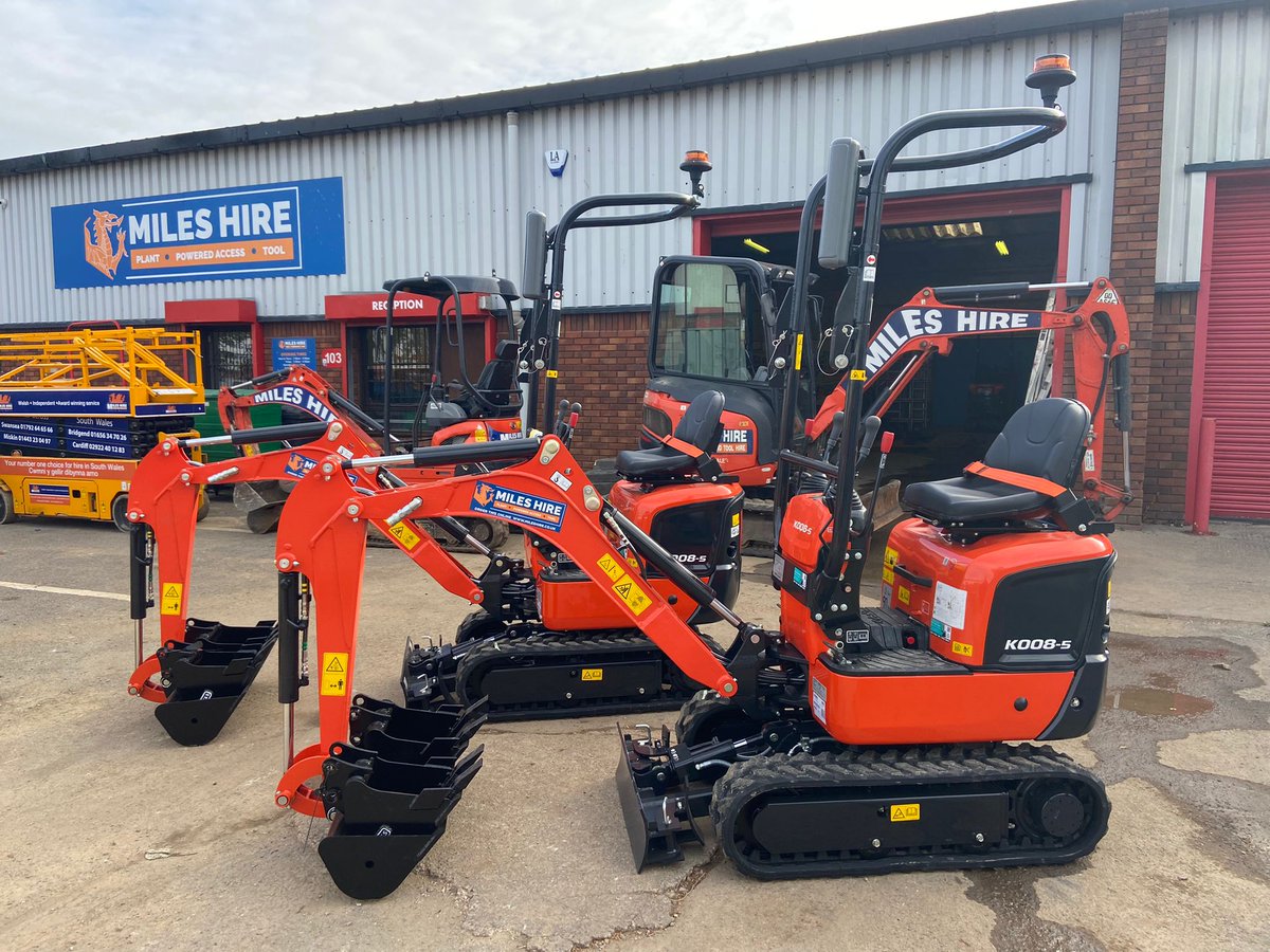 Exclusive Reductions! 🤩

From 1st October, our micro &amp; 1.5 tonne diggers will be reduced to £199 plus VAT!

Not only that, our dumpers will be reduced to £130 plus VAT for one week only 💪

Head to our website to hire!

#MilesHire #Diggers #Promotion #ToolsHire
