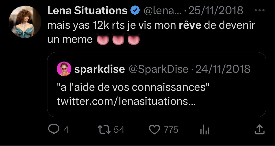 lenactue's tweet photo. @lenasituations je crois qu’on a réalisé ton rêve 😂. https://t.co/zOO2VyMdM3