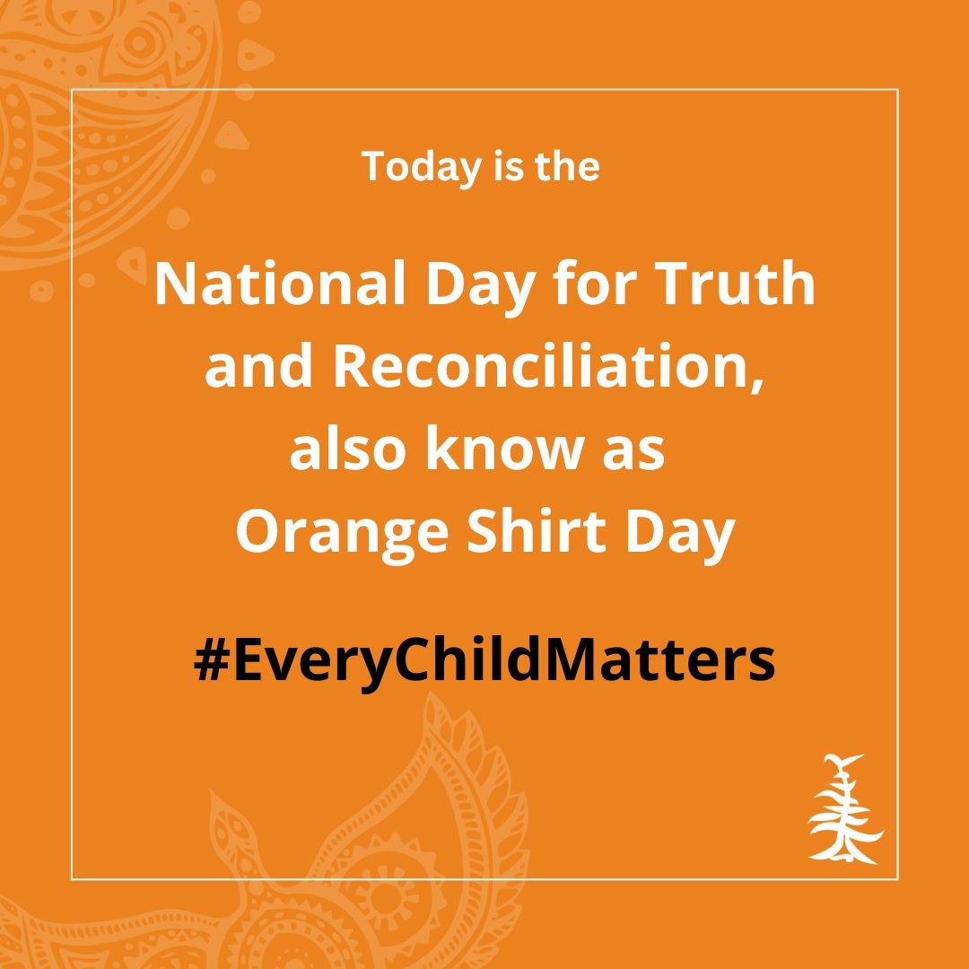 fntinews's tweet photo. Today is the National Day for Truth and Reconciliation, a day to recognize and educate ourselves on the ongoing trauma caused by residential schools, and to remember those who never returned home, survivors and their families. 
#EveryChildMatters https://t.co/PcXAgQMc4i